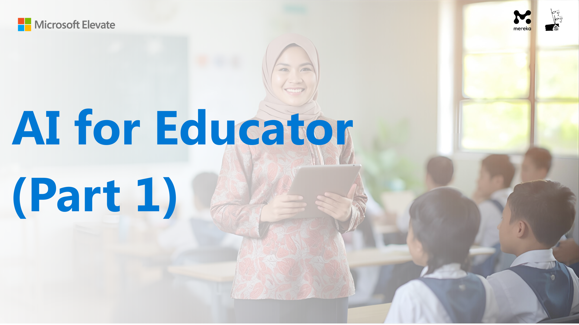 AI for Educator (Part 1)
