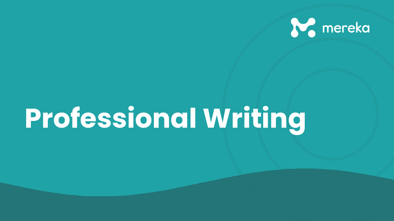 Professional Writing